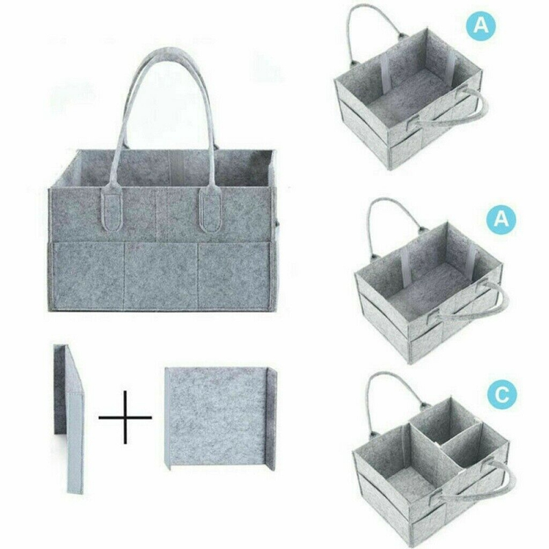 Baby Diaper Caddy Organizer, Baby Organizer, Essential Bag for Nursery